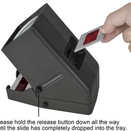 Rybozen 35mm Film Negative and Slide Viewer, 3X Magnification and LED Lighted Viewing and Battery Operation image 5