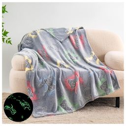 Butterthief  Fairy Glow in The Dark Radium Blanket for Kids - Color may vary.-20