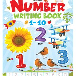 Dreamland Number Writing Practice Book 1-10 for Children-7