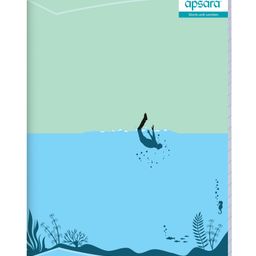 Apsara A4 Single line Long Book Pack of 6 - 172 Pages (Print may vary)-image-18