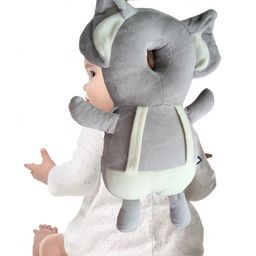 Synlark Baby Head Protector Cushion Fall Protection Head Back Safety Protector Pad - Grey-21