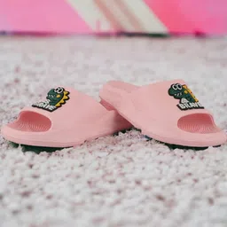 ROTATION Unisex Kids Pink Sliders-10