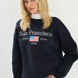 Trendyol Women Printed Sweatshirt-picture-13