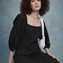 The Roadster Life Co. Pure Cotton A-Line Midi Dress-image-19