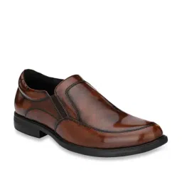 Delize Men's Brown Formal Slip-Ons-image-61