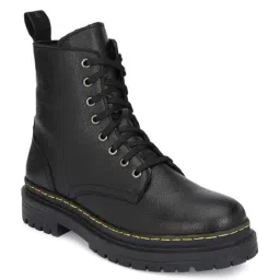 Delize Men's Black Casual Boots-image-6