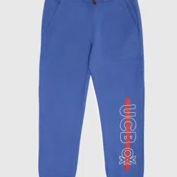 United Colors of Benetton Kids Blue Cotton Track Pants-image-53