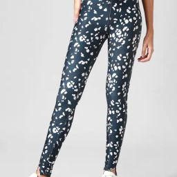 Only Blue Printed High Rise Tights-image-16