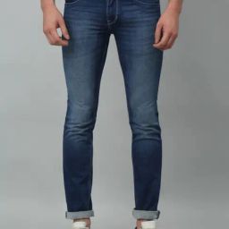 Cantabil Blue Regular Fit Jeans-image-31