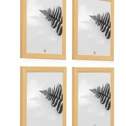 Art Street Beige Engineered Wood A4 Size Certificate & Document Photo Frames - Set of 4 image 3