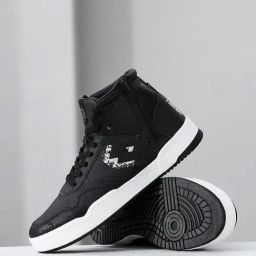 Lotto Leggenda Men's Hoop Star OG High Black Sneakers-image-19
