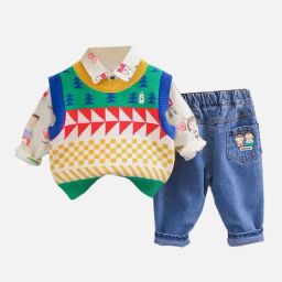 Little Surprise Box Unisex Multi-Color Printed Tracksuit-image-12