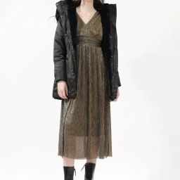 RAREISM Black Polyester Solid Long Sleeves Jacket-picture-12