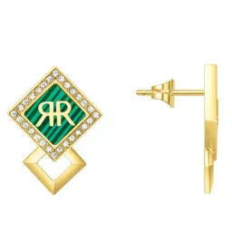 Cerruti 1881 Women Green Diamante Earring-27