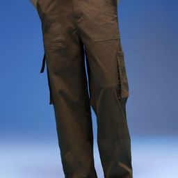VEIRDO Men Relaxed Straight Leg High-Rise Cargos-image-48