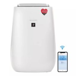 SHARP Air Purifier With Plasmacluster 430 Sq.ft. Coverage Area HEPA + Carbon filter+Pre Filter White, FP-J52M-W-image-64
