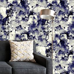 ArtzFolio Printed UV-Resistant Anti-Bacterial Flowers Leaves Imprints Peel & Stick Wallpaper-image-94