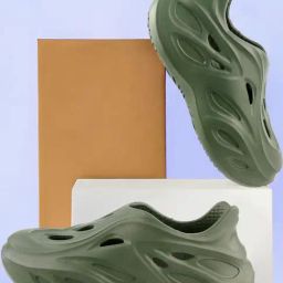 Red Tape Men's Olive Slip-ons Clogs-image-92