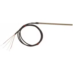 RS PRO PT100 RTD Sensor 4.5 mm Dia 25 mm Long 4 Wire Probe Class B +250°C Max, 1235593-10