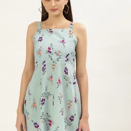 Moda Rapido Floral Print Fit & Flare Mini Dress-picture-19