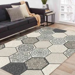Obsessions Cream Super Soft Anti-Static Carpet - Large-37