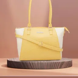 Caprese Pebble Yellow Shoulder Bag-image-97