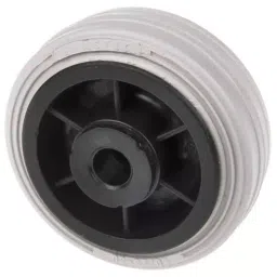 LAG Black, Grey Rubber Non-Marking, Quiet Operation, Shock Absorbing Trolley Wheel, 55 Kg, 13104 G-image-59