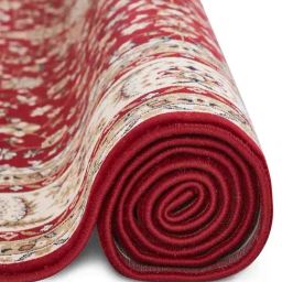 Obsessions Red Anti-Static Machine Made Classical Carpet - Medium image 4