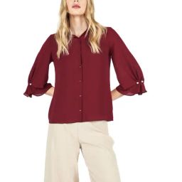 Cover Story Wine Regular Fit Shirt-image-88
