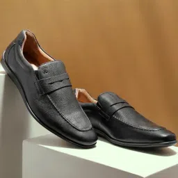 Arrow Men's Black Formal Loafers-picture-27
