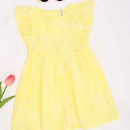Pantaloons Baby Girls Yellow Dress-image-27