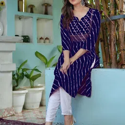 KPF Women Floral Embroidered Floral Kurta-picture-38