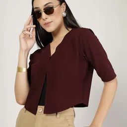 Style Quotient Women Crop Shrug-93