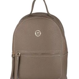 Gio Collection Brown Stitched Backpack-image-109
