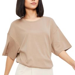 max Women's Solid Regular Fit Tshirt image 1