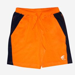 Kiddopanti Side Cut & Sew Shorts - Orange-image-72