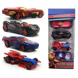 ADKD Mini Metal Free Wheel Die Cast Car For Kids Pack Of 4- (Colours & Designs May Vary)-18