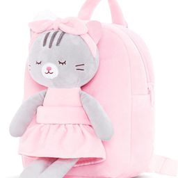 Frantic Premium Quality Soft design Full Body Pink Ruhi Doll Bag for Kids Height 13.9 cm-image-93