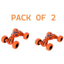 NEGOCIO DTX Telescopic Car Toy Double Sided Pull Stunt Action Car, Speed for Kids- PACK OF 2 - COLOR MAY VARY-14