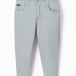 Noddy Full Length Solid Trousers - Pista Green-image-89