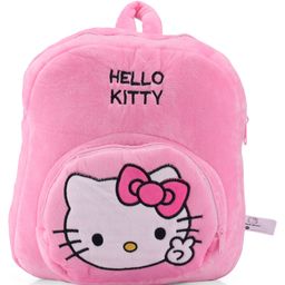 Hello Kitty Soft Plush Backpack with 7 Litres Capacity Pink - Height 12 Inches-image-91