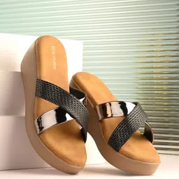 CLOG LONDON Block Mules with Buckles-4