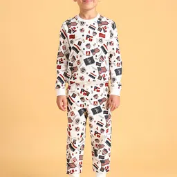 U.S. Polo Assn. Kids Boys Printed Classic Joggers Trousers-image-97