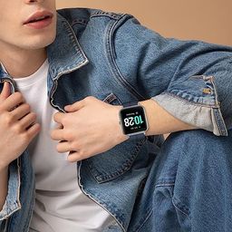 TECHONTO 22MM Silicone Strap with Folding Magnetic Lock Compatible with Samsung Galaxy Watch 3 45mm/ Galaxy Watch 46mm/Gear S3 Classic/Frontier Compatible All 22MM Watches(Only Strap)-Blue image 5