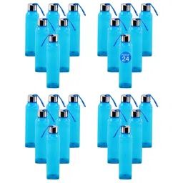 Aura Blue Single Plastic Solid Water Bottle-image-9
