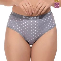 BODYMIST Women Pack Of 3 Printed Mid Rise Hipster Briefs N-64 S-picture-18