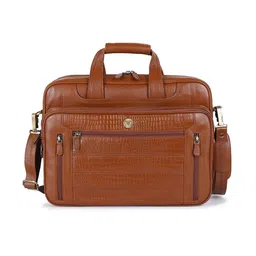Steve Jhonson Men Leather Laptop Bag-38