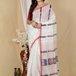 PuJoy Woven Design Taant Saree-picture-2
