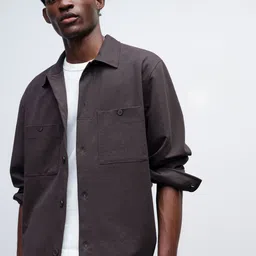 H&M Regular Fit Utility Shirt-image-5