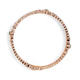 Priyaasi Set Of 2 Gold Plated Stone-Studded Bangles image 3